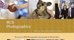 Desktop Screenshot of mcbphotographics.com